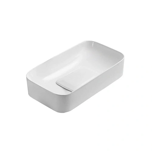 Раковина Vincea VBS-50470, 705x380x150 керамическая, накладная, цвет белый Раковина Vincea VBS-50470, 705x380x150 керамическая, накладная, цвет белый