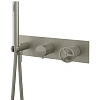 Смеситель для душа Remer Chrono CH97D2XV, сталь