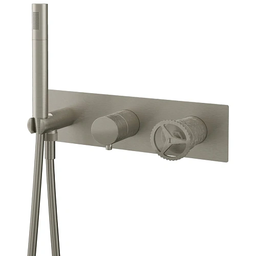 Смеситель для душа Remer Chrono CH97D2XV, сталь Смеситель для душа Remer Chrono CH97D2XV, сталь