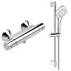 Картинка анонса товара «смеситель для душа ideal standard set ceratherm b0055aa с душевой штангой»