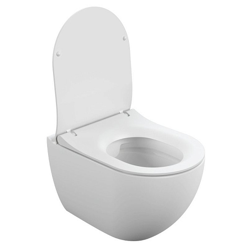 Унитаз подвесной Cersanit BRASKO (A64824) Clean On DPL EO slim LP 64824 с сиденьем Унитаз подвесной Cersanit BRASKO (A64824) Clean On DPL EO slim LP 64824 с сиденьем