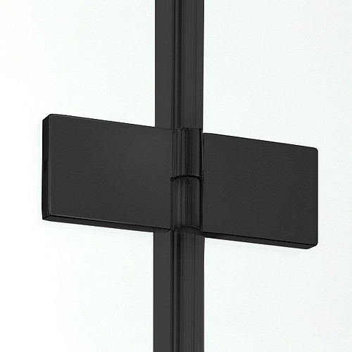 Душевая дверь NEW TRENDY NEW SOLEO BLACK складные L 100x195 D-0225A (черный) Душевая дверь NEW TRENDY NEW SOLEO BLACK складные L 100x195 D-0225A (черный)
