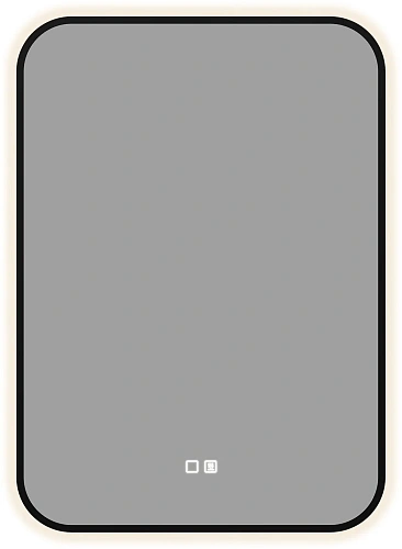 Зеркало Aquanet Контур 500х700 LED TX 00367660 антипар, черный Зеркало Aquanet Контур 500х700 LED TX 00367660 антипар, черный