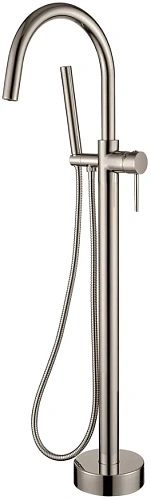 Смеситель для ванны Boheme Uno 469-NB Shine Nikel Brush напольный Смеситель для ванны Boheme Uno 469-NB Shine Nikel Brush напольный