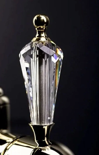 Смеситель для раковины Boheme SWAROVSKI 297-SW на 3 отверстия, ручки белые Смеситель для раковины Boheme SWAROVSKI 297-SW на 3 отверстия, ручки белые