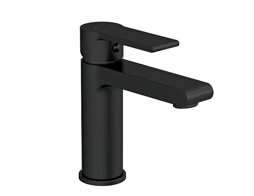 Смеситель для раковины Cersanit BRASKO BLACK (A63107) однорычажный черный клик клак 63107 Смеситель для раковины Cersanit BRASKO BLACK (A63107) однорычажный черный клик клак 63107