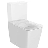 Чаша напольного унитаза Roca Inspira Square 645, Rimless, BTW, белый матовый 342536620 Чаша напольного унитаза Roca Inspira Square 645, Rimless, BTW, белый матовый 342536620