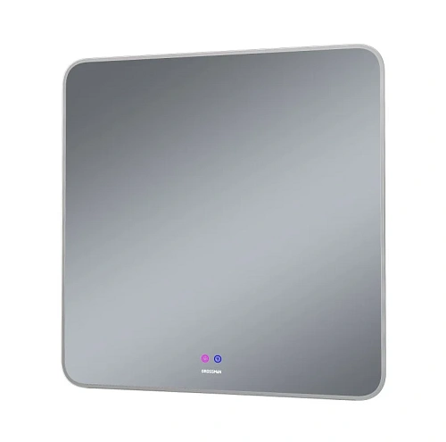 Зеркало GROSSMAN ELEGANS-норма (800x800x45) LED с сенсорным выключателем и подогревом 178080 Зеркало GROSSMAN ELEGANS-норма (800x800x45) LED с сенсорным выключателем и подогревом 178080
