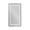 Картинка анонса товара «зеркало belbagno spc-kraft-500-900-sens-nero 500x900x32 мм с подсветкой и сенсорным выключателем»
