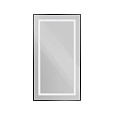 Детальная картинка товара «зеркало belbagno spc-kraft-500-900-sens-nero 500x900x32 мм с подсветкой и сенсорным выключателем»
