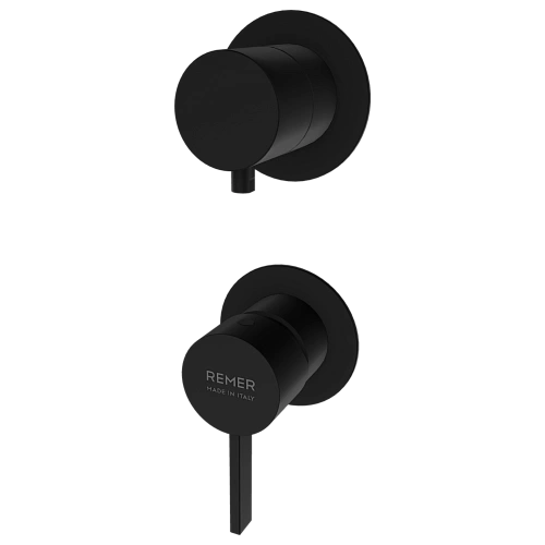 Смеситель для душа Remer Metrica MC92PWBNO, черный матовый Смеситель для душа Remer Metrica MC92PWBNO, черный матовый