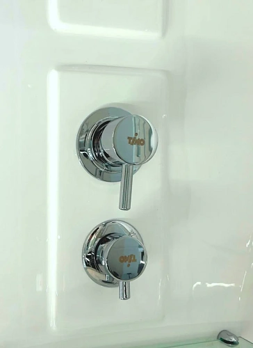 Душевая кабина Timo Lux T-7709 NEW 90x90x225, турецкая баня хамам, стульчик прозрачный Душевая кабина Timo Lux T-7709 NEW 90x90x225, турецкая баня хамам, стульчик прозрачный