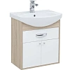 Комплект мебели Aquanet Грейс 60 дуб сонома/белый (1 ящик, 2 дверцы) 00198802 Комплект мебели Aquanet Грейс 60 дуб сонома/белый (1 ящик, 2 дверцы) 00198802