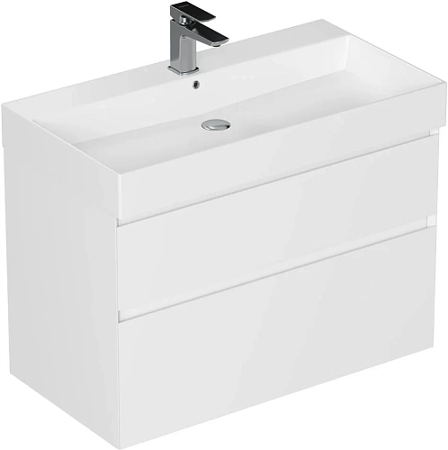 Тумба под раковину Allen Brau Infinity 85 1.210026.WM белый матовый Тумба под раковину Allen Brau Infinity 85 1.210026.WM белый матовый