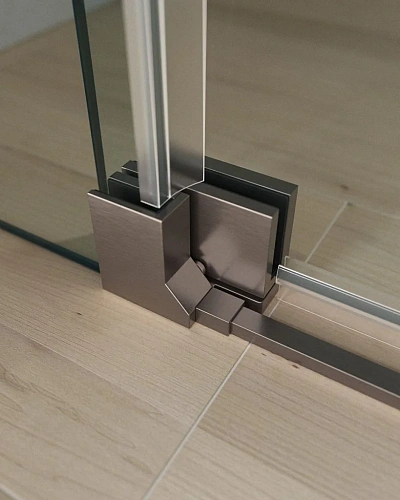 Душевой уголок CEZARES SLIDER-AH-2-80/90-90/100-C-GM 80-90x90-100см стекло прозрачное, профиль оружейная сталь Душевой уголок CEZARES SLIDER-AH-2-80/90-90/100-C-GM 80-90x90-100см стекло прозрачное, профиль оружейная сталь