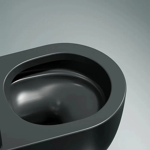 Унитаз подвесной Ceramica Nova MODENA CN6063MDH Темный Антрацит матовый Унитаз подвесной Ceramica Nova MODENA CN6063MDH Темный Антрацит матовый