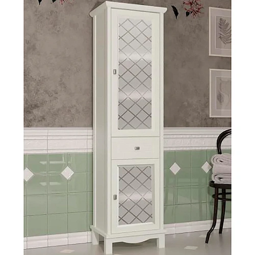 Шкаф-пенал Opadiris Омега, слоновая кость, правый, 2 вар. 00-00001617 Шкаф-пенал Opadiris Омега, слоновая кость, правый, 2 вар. 00-00001617