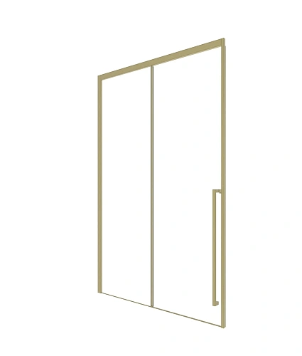 Душевой уголок Timo (T52R+T63) TDSS-120/17C-8R, раздвижная дверь 1200x2000, профиль золото матовое, торцевое стекло TSS-1000/17C-8 1000x2000 Душевой уголок Timo (T52R+T63) TDSS-120/17C-8R, раздвижная дверь 1200x2000, профиль золото матовое, торцевое стекло TSS-1000/17C-8 1000x2000