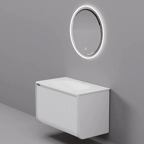 Комплект мебели ArtDecco Lucia 80 ALC08W43S1M0 серый Комплект мебели ArtDecco Lucia 80 ALC08W43S1M0 серый