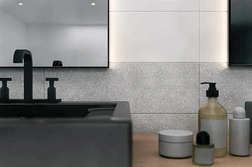 Плитка керамическая Cersanit Terrazzo светло-серый 19,8x59,8 TES521 Плитка керамическая Cersanit Terrazzo светло-серый 19,8x59,8 TES521