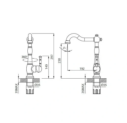 Смеситель для кухни IDDIS Nobelle (NOBSB01i05) Смеситель для кухни IDDIS Nobelle (NOBSB01i05)
