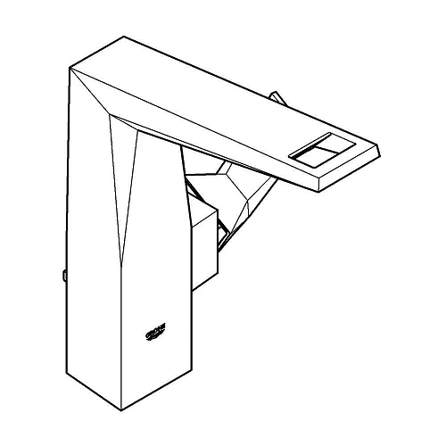 Смеситель для раковины GROHE Allure Brilliant с донным клапаном (высокий излив), хром (23109000) Смеситель для раковины GROHE Allure Brilliant с донным клапаном (высокий излив), хром (23109000)