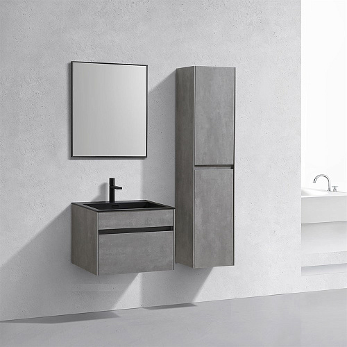 Тумба под раковину Vincea Chiara 60 Cement VMC-1C600CT Тумба под раковину Vincea Chiara 60 Cement VMC-1C600CT