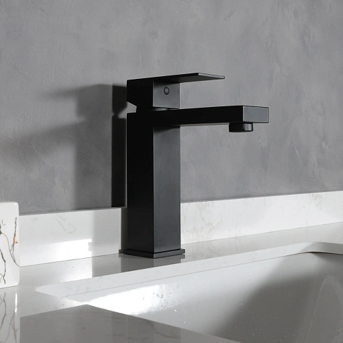 Смеситель для раковины Gid Anchel SS979-BM-K SS979BMK черный матовый Смеситель для раковины Gid Anchel SS979-BM-K SS979BMK черный матовый