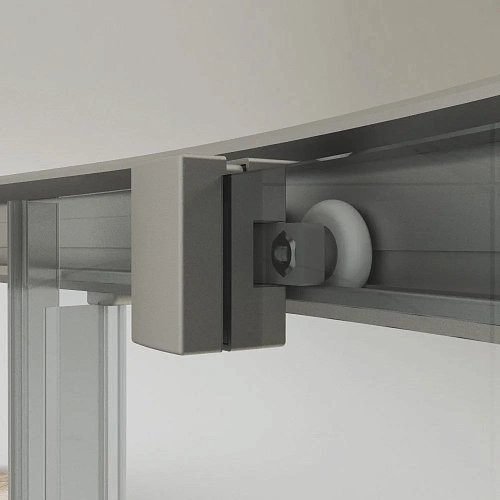 Душевая дверь STWORKI Стокгольм 120 см профиль хром матовый, раздвижная, прозрачное стекло 409024 Душевая дверь STWORKI Стокгольм 120 см профиль хром матовый, раздвижная, прозрачное стекло 409024