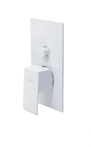 Смеситель для душа CEZARES PORTA-VDIM-BIO встраиваемый с переключателем, белый матовый Смеситель для душа CEZARES PORTA-VDIM-BIO встраиваемый с переключателем, белый матовый