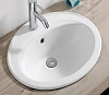 Раковина CeramaLux 9413 врезная, белый