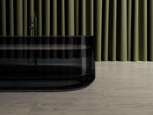 Ванна отдельностоящая ABBER AT9708Onyx 170x75 универсальная, черная полиэфирная смола Ванна отдельностоящая ABBER AT9708Onyx 170x75 универсальная, черная полиэфирная смола