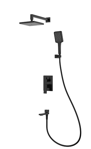 Душевая система Splenka S01.27.06, черный Душевая система Splenka S01.27.06, черный