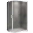 Душевой уголок ABBER Schwarzer Diamant AG01118M 110x80 см универсальный, профиль хром, стекло матовое Душевой уголок ABBER Schwarzer Diamant AG01118M 110x80 см универсальный, профиль хром, стекло матовое