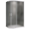 Душевой уголок ABBER Schwarzer Diamant AG01118M 110x80 см универсальный, профиль хром, стекло матовое Душевой уголок ABBER Schwarzer Diamant AG01118M 110x80 см универсальный, профиль хром, стекло матовое