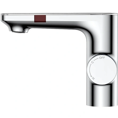 Смеситель для раковины BERGES MORANS 076001 сенсорный, хром глянцевый Смеситель для раковины BERGES MORANS 076001 сенсорный, хром глянцевый