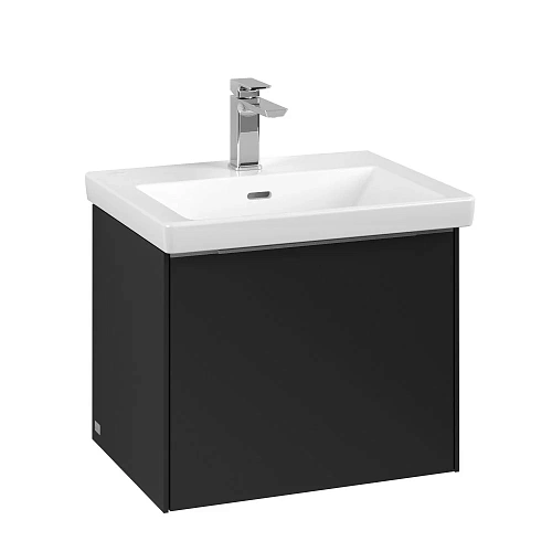 Тумба под раковину Villeroy & Boch Subway 3.0 Volcano Black / Volcano Black C57900VL Тумба под раковину Villeroy & Boch Subway 3.0 Volcano Black / Volcano Black C57900VL