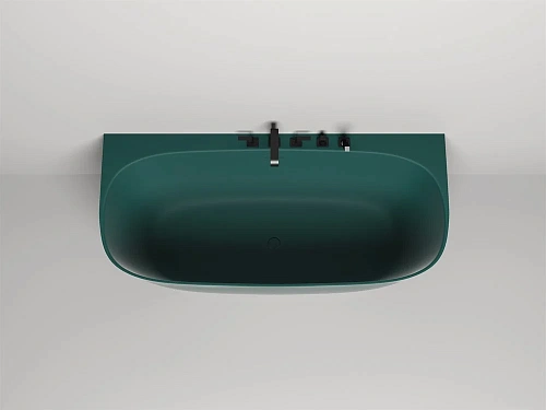 Ванна из искусственного камня Salini SOFIA WALL 180x85 покраска по RAL полностью 102523MF S-Stone Ванна из искусственного камня Salini SOFIA WALL 180x85 покраска по RAL полностью 102523MF S-Stone