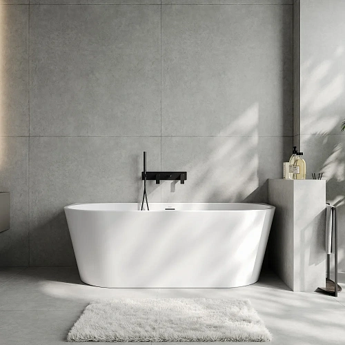 Акриловая ванна ABBER AB9503-1.8 белая Акриловая ванна ABBER AB9503-1.8 белая