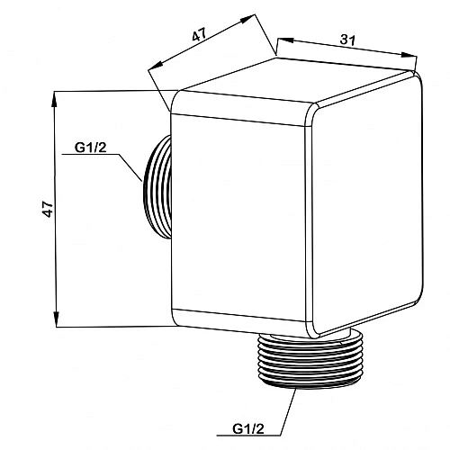 Шланговое подключение Swedbe Platta 5508 Шланговое подключение Swedbe Platta 5508