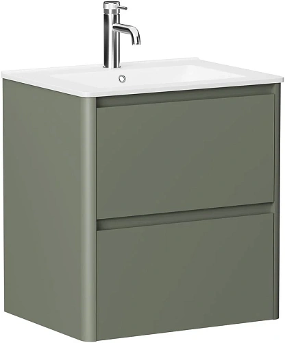 Тумба под раковину Allen Brau Gravity 60 1.370008.CGM олива матовый Тумба под раковину Allen Brau Gravity 60 1.370008.CGM олива матовый