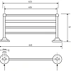 Полотенцедержатель Bemeta RETRO 144302182 Полотенцедержатель Bemeta RETRO 144302182