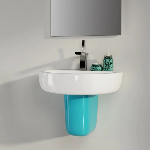 Полупьедестал Sanita Luxe Best Color Sea BSTSLSP04 Полупьедестал Sanita Luxe Best Color Sea BSTSLSP04