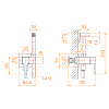 Гигиенический душ RGW Shower Panels SP-212Gb золото brush Гигиенический душ RGW Shower Panels SP-212Gb золото brush