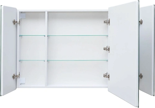 Зеркальный шкаф Aquanet Оптима 120 00341429 с LED подсветкой Зеркальный шкаф Aquanet Оптима 120 00341429 с LED подсветкой