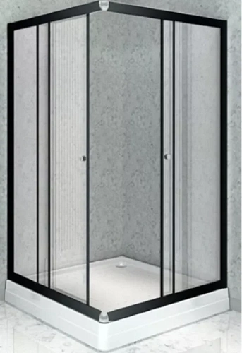 Душевой уголок Radomir Дрим 110 1-09-6-0-0-1200 квадратный, стекла прозрачные, профиль черный Душевой уголок Radomir Дрим 110 1-09-6-0-0-1200 квадратный, стекла прозрачные, профиль черный