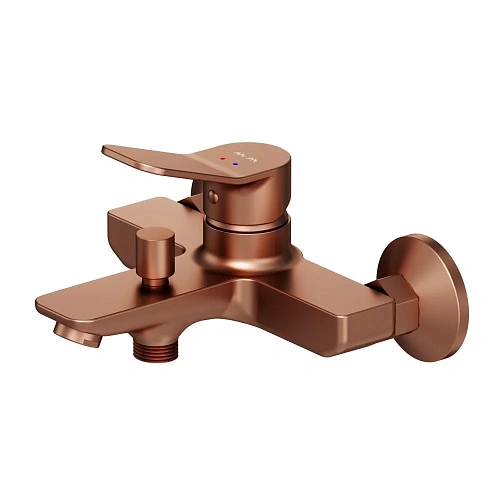 Смеситель для ванны AM.PM X-Joy F85A10044 розовое золото Смеситель для ванны AM.PM X-Joy F85A10044 розовое золото