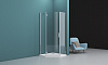 Картинка анонса товара «душевой уголок belbagno kraft-p-1-100-c-cr-l 1000x1000 мм»