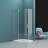 Душевой уголок BelBagno KRAFT-P-1-100-C-Cr-L 1000x1000 мм Душевой уголок BelBagno KRAFT-P-1-100-C-Cr-L 1000x1000 мм