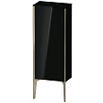 Шкаф Duravit XVIU XV1305RB140 напольный 400 x 240 мм черный глянцевый Шкаф Duravit XVIU XV1305RB140 напольный 400 x 240 мм черный глянцевый